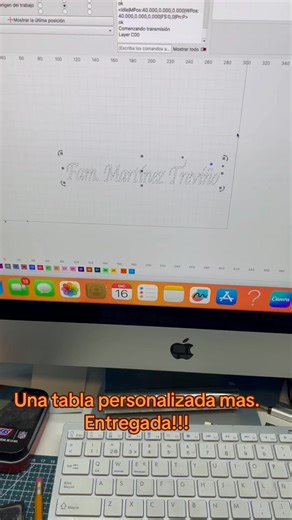 Una tabla personalizada mas Entregada…Gracias por su preferencia!!! | Impulso Creativo