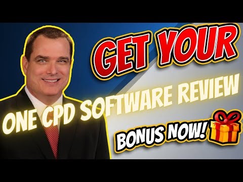 OneCPD Rebrandable Software PLR Review and Best Bonuses | This Software Lets You Sell Instantly