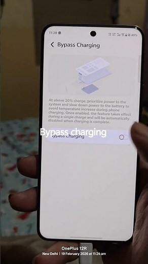 what is bypass charging, how to Enabled bypass charging