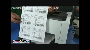 How to create barcode label for different products