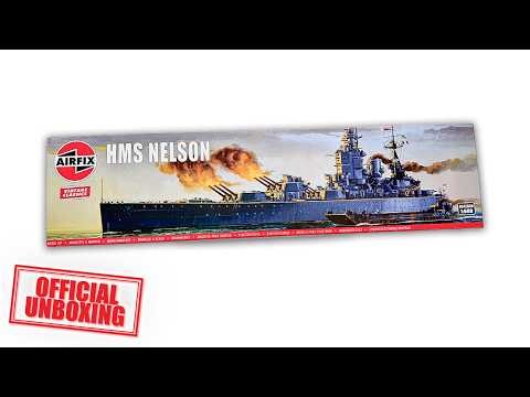 HMS Nelson - Official Unboxing Airfix