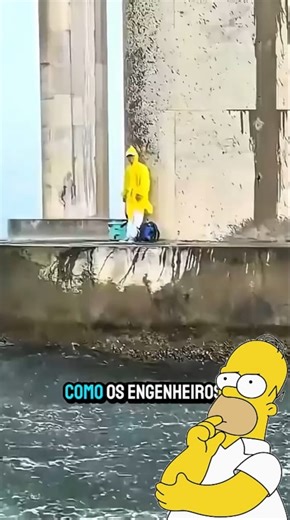 É Assim Que são Feitos Os Pilares De Pontes De Baixo D'água #tecnologia #curiosidades #conhecimento #vocesabia #misterio #curioso | Frutox