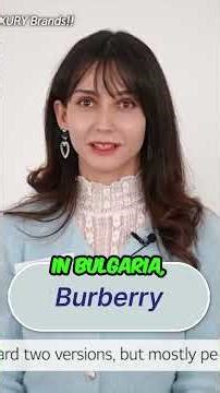 How do you pronounce #burberry