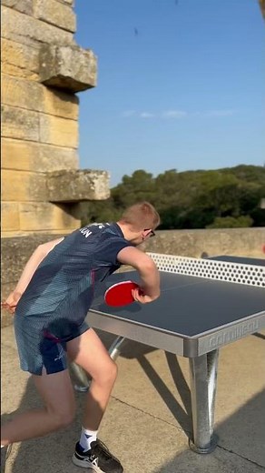 Dans les coulisses du clip promotionnel de l’application Freeping by FFTT sur le pont du Gard 😍