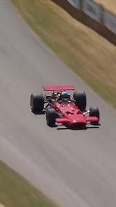 The #Ferrari 312/69 storms up the Goodwood #FOS Hill, its flat-12 howl echoing an era of bravery in #F1, beauty and raw mechanical grip. Classic Maranello engineering, timeless lines, and pure racing theatre! ✨ #Ferrari312 | Goodwood Festival of Speed