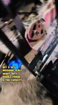 8Ft x 5Ft Heavy-Duty Platform Scale ⚖️ WeighSpot Scales Lahore 0321 4070098