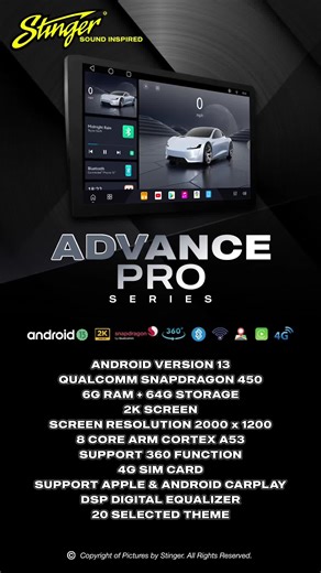 Upgrade Android Player Stinger Advance Pro 360