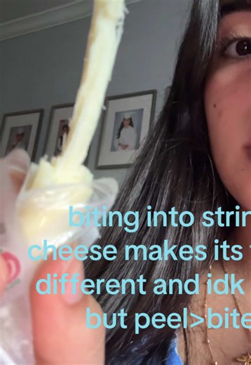 i love string cheese #cheese #relatable #funny #debate #food | cheese