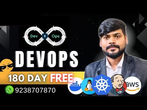DEVOPS 180 DAY FREE MASTER CLASS IN HINDI #devopsbustechnology #freedevops #devopsengineer
