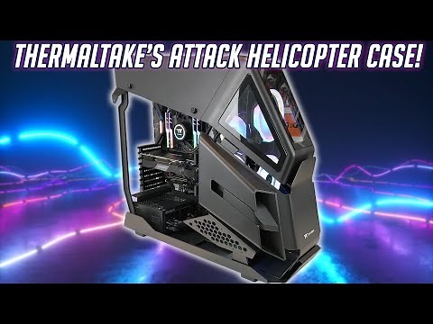 Thermaltake AH T600 Review - it's a BONKERS case! [w/ timelapse build]