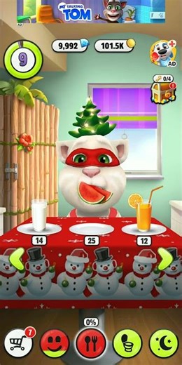 TALKING TOM CAT #shorts #funny #viral #talkingtom #cat #viralfeed #kids