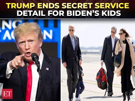 Trump revokes Secret Service protection for Hunter Biden, Ashley