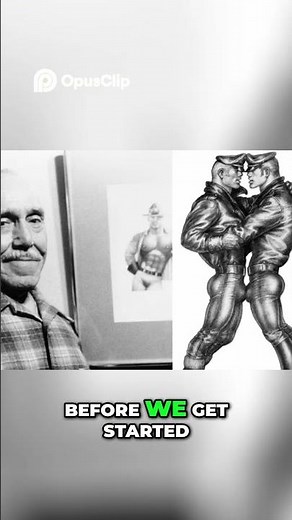 Tom of Finland's Iconic Black Gay Leather Males Models Unveiled - Sizzlingly Strong Gay Leather Art