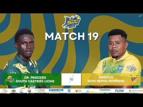 SPL T20 - South Castries Lions vs Mon Repos Pioneers - LFPF - April 25, 2026