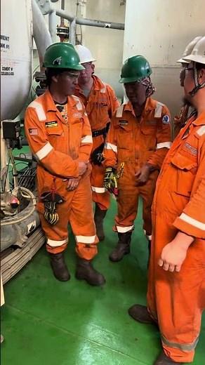 Anthony trains the Deck Crew on the Bulk System Actuator – Part 11 #rigmove #jackup #cementing