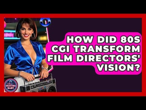 How Did 80s CGI Transform Film Directors' Vision? - I'm an 80s Baby