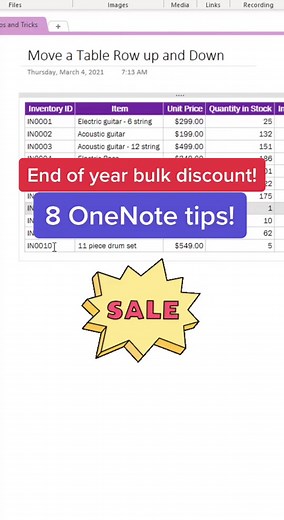 Tip #7 is the best 🏆 #OneNote #notetaking #officetips #techtips #MicrosoftOffice #learnontiktok #teachersoftiktok #tiktokteachers