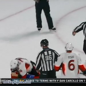 #HFOnThisDay • October 4th 2014 • Ottawa Senators Mark Borowiecki 🆚 Brandon Prust Montreal Canadiens 1st Period - 16:24 https://www.hockeyfights.com/fights/124513 | hockeyfights.com