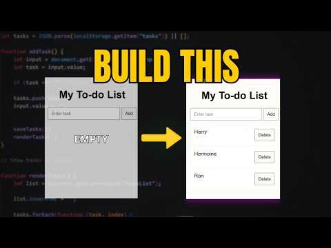 Build This To-Do List with JavaScript!