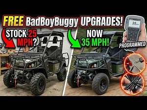 FREE BadBoyBuggy Upgrades! 25MPH to 35MPH (Curtis 1313 Hack)