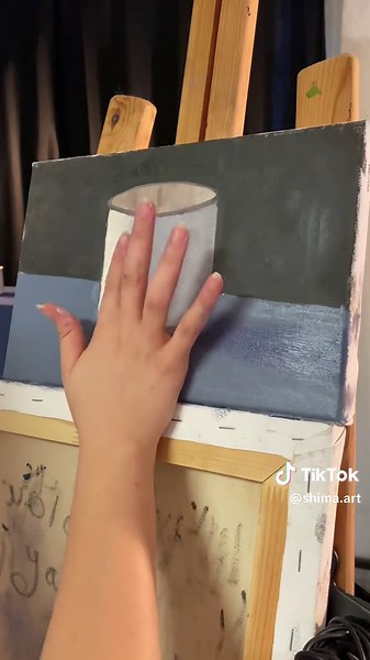 art class today we continued last week’s painting.. building up layers to make it more accurate 🎨🖌️#artist #art #painting #oilpainting #viral #fyp #trending #artistsoftiktok #painter