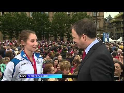 STV News at Six - Live at the Team Scotland Parade