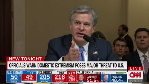 FBI warns of political domestic extremists