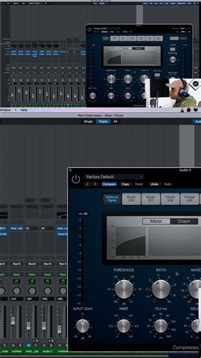 How to use compressor #music #musicproducer #tutorial #shorts #shortvideo #mixing
