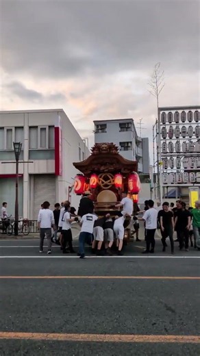 令和8年7月7日 平野区杭全だんじり祭 野南 囃子練習 移動曳行 平野郷夏祭り