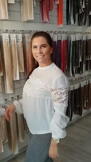 Echthaar-Pferdeschwanz von Global Extend - Ponytail-Extensions 50 cm Länge