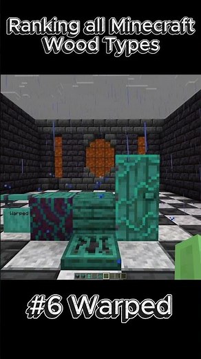 ￼Ranking all Minecraft Wood Types #minecraft #gaming