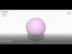 Fusion 360: Faceted Sphere