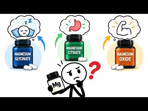 Magnesium Glycinate vs. Citrate vs. Oxide: Which One Do You Actually Need?