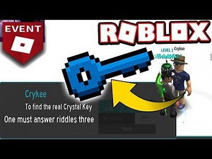 TALK TO THIS GUY TO FIND THE CRYSTAL KEY!!! (Roblox Ready Player One EVENT)