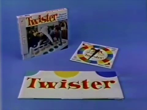 Twister Milton Bradley Board Game Ad (1983)