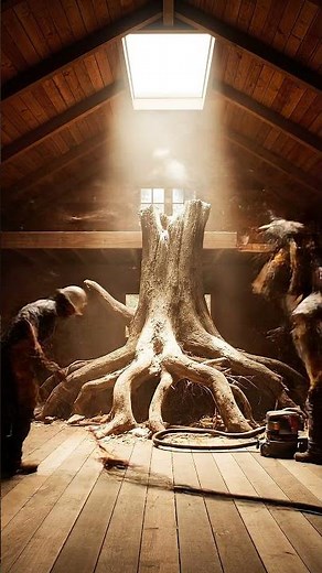 Building The Living Tree Cabin Bedroom