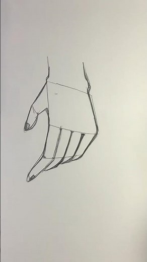 Cara menggambar tangan anime untuk pemula step by step