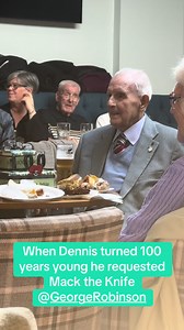 Celebrating Dennis: A Veteran's 100th Birthday with 'Mack the Knife'