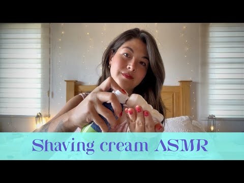 ASMR | Shaving Cream 🪒 🧴 | ASMAR
