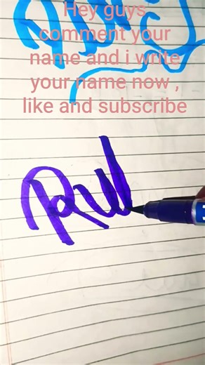 comment your name now I write your name 😀