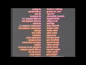 Carrie (1976) End Credits (TNT 2004) #2