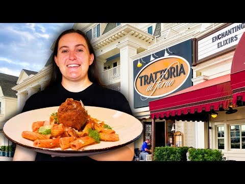 I Tried the NEW Menu at Trattoria al Forno – Disney World’s Best Italian Restaurant