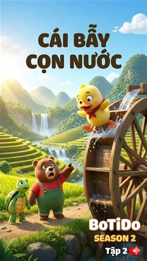 Rescuing Trapped Fish! 🐟 #BoTiDo #Shorts #KidsVideo #PhimHoatHinh3D