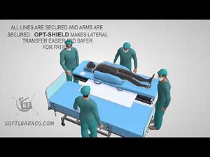 surgery bed OPT shield setup animation