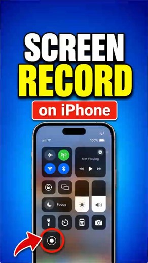 How To Screen Record On iPhone 📱