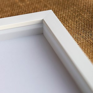 White Shadow Box Frame 2" Deep and 1" Inch Wide With White Mat | Made to Order in NJ | Solid Wood | Custom Sizes Upon Request - Etsy