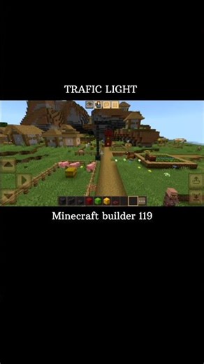How to make a traffic light in Minecraft #sorts
