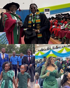 Stonebwoy Graduates From GIMPA... His Wife, Kids And Criss Waddle Attend Graduation In Style | Zionfelix Entertainment News