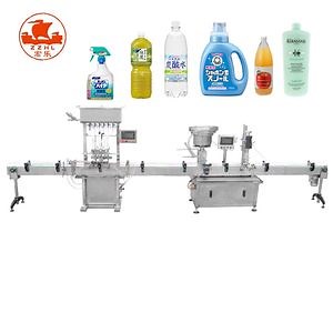 [Hot Item] Automatic Beverage Milk Juice Water Liquid Glass Can Plastic Bottling Packing Filling Machine Production Line