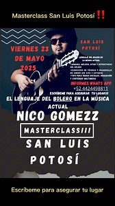 8.2K views · 386 reactions | Reconoces este bolero de Los Tres Ases? #requinto #acousticguitar #boleros #BolerosDeOro #LuisMiguel | Nico Gómezz Música | Facebook